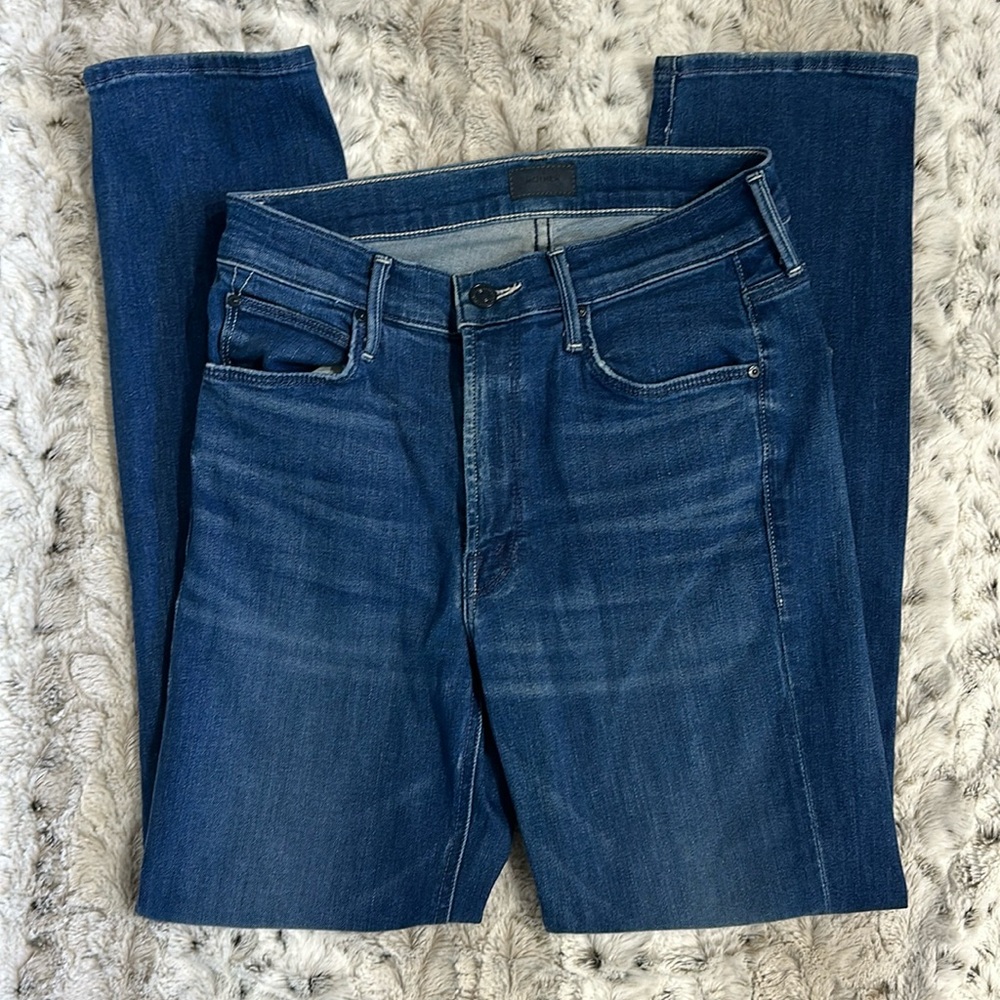 MOTHER The Mid Rise Dazzlet Ankle jean